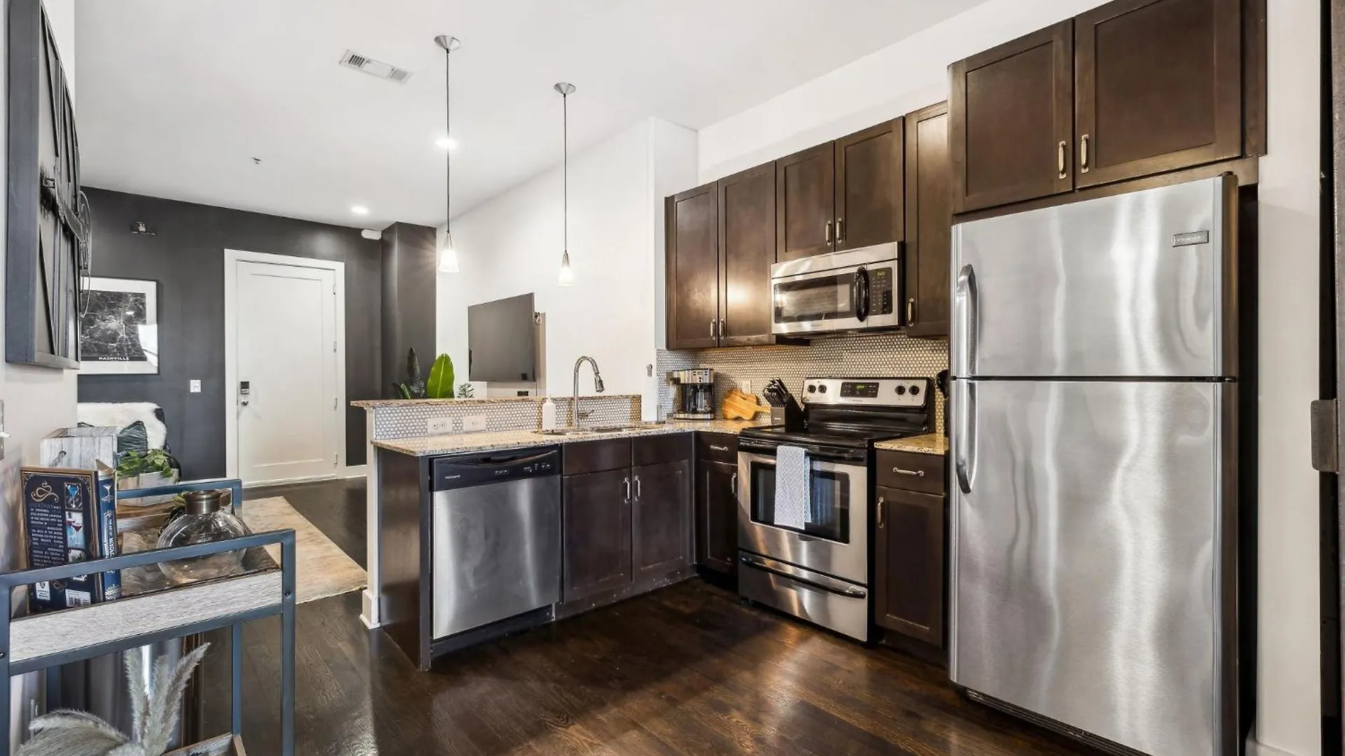 度假居 Legends Loft Modern Stay Near Vandy On West End 纳什维尔